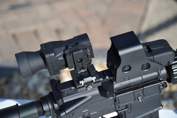 4x Magnification Scope Enhancer Quick Release Flip mount
